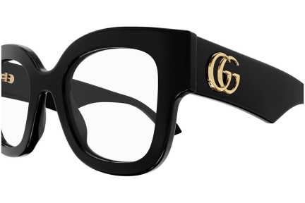 Brillen Gucci GG1423O 001 Quadratisch Schwarz