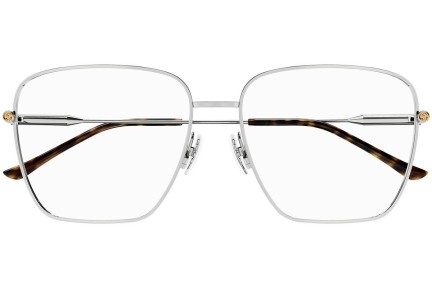 Glasses Gucci GG1414O 002 Quadratisch Silber