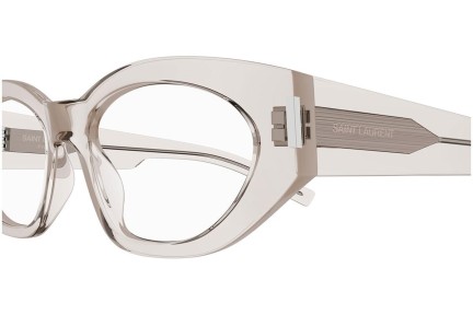 Glasses Saint Laurent SL638OPT 004 Cat Eye Beige