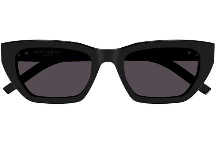 Sonnenbrille Saint Laurent SLM127/F 001 Cat Eye Schwarz