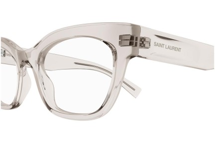 Brillen Saint Laurent SL643 008 Cat Eye Kristall