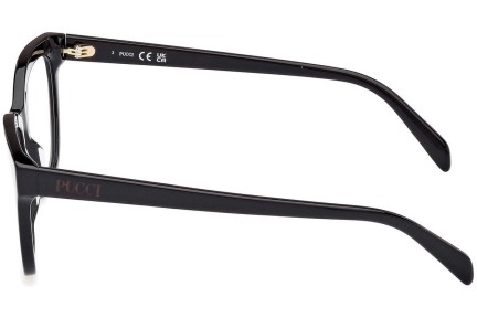 Glasses Emilio Pucci EP5242 001 Quadratisch Schwarz