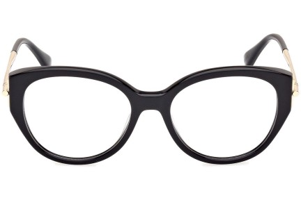 Brillen Max Mara MM5116 001 Rund Schwarz