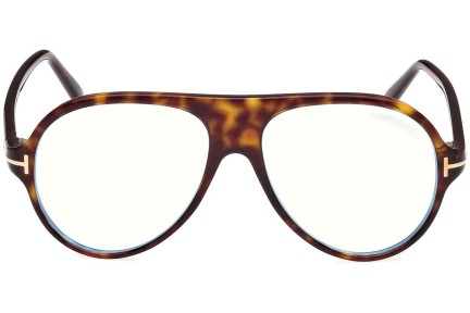 Glasses Tom Ford FT5012-B 052 Pilot Havanna