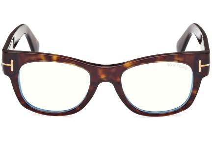 Glasses Tom Ford FT5040-B 052 Quadratisch Havanna