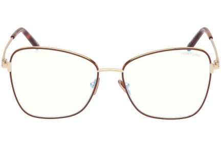 Glasses Tom Ford FT5906-B 046 Cat Eye Braun