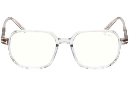 Glasses Tom Ford FT5911-B 020 Quadratisch Grau