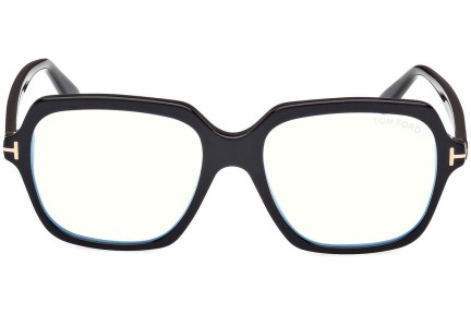 Glasses Tom Ford FT5908-B 001 Quadratisch Schwarz