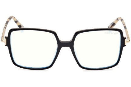 Glasses Tom Ford FT5915-B 005 Quadratisch Schwarz