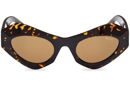 Sonnenbrille Emilio Pucci EP0214 52E Cat Eye Havanna