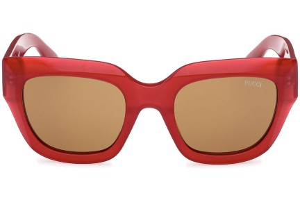 Sunglasses Emilio Pucci EP0215 69E Quadratisch Rot