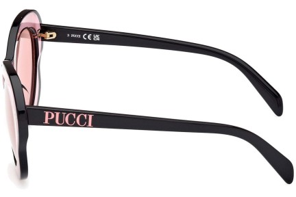 Sonnenbrille Emilio Pucci EP0221 74S Rund Rosa