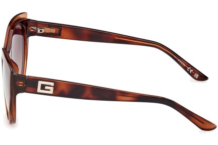 Sonnenbrille Guess GU7909 52F Rund Orange