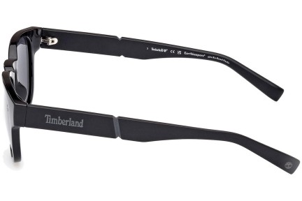 Sonnenbrille Timberland TB9334 01D Polarized Rund Schwarz