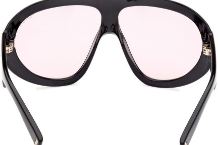 Sunglasses Tom Ford Linden FT1094 01Y Monoscheibe | Shield Schwarz