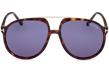 Sunglasses Tom Ford Archie FT1079 52V Pilot Havanna