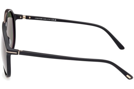 Sonnenbrille Tom Ford Archie FT1079 02N Pilot Schwarz