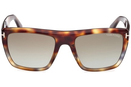 Sonnenbrille Tom Ford Alberto FT1077 55G Quadratisch Havanna