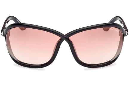 Sonnenbrille Tom Ford Fernanda FT1069 01Z Besondere Schwarz