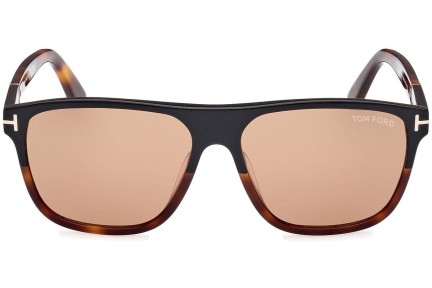 Sonnenbrille Tom Ford Frances FT1081 05E Quadratisch Schwarz