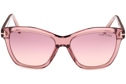 Sunglasses Tom Ford Lucia FT1087 72Z Quadratisch Rosa