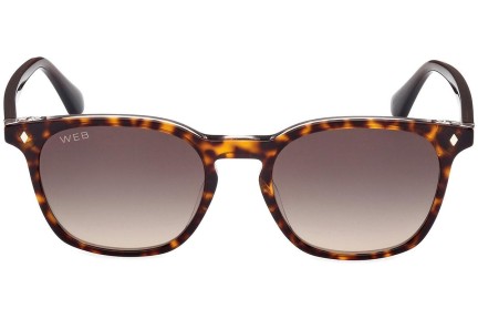 Sonnenbrille Web WE0364 56B Rund Havanna