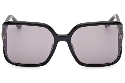 Sonnenbrille Tom Ford Solange-02 FT1089 01C Quadratisch Schwarz