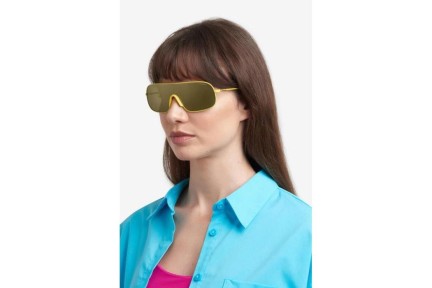 Sunglasses Polaroid PLD6222/S 40G/LM Polarized Monoscheibe | Shield Gelb