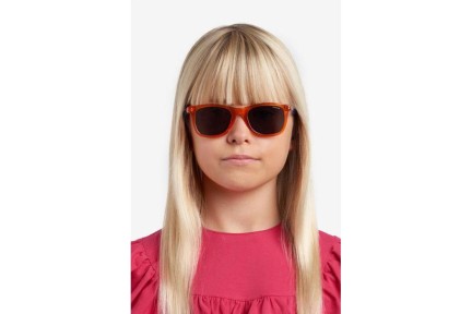 Sonnenbrille Polaroid Junior PLD8060/S L7Q/M9 Polarized Rechteck Orange