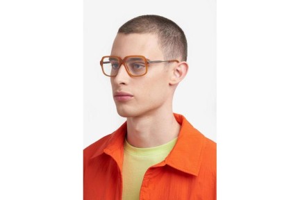 Glasses Polaroid PLDD529 40G Quadratisch Orange