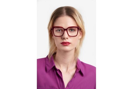 Glasses Carolina Herrera HER0251/G 0T5 Rechteck Rot