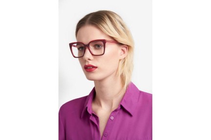 Glasses Carolina Herrera HER0251/G 0T5 Rechteck Rot