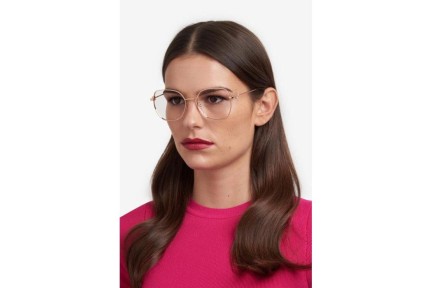 Glasses Carolina Herrera HER0242 0NR Quadratisch Gold