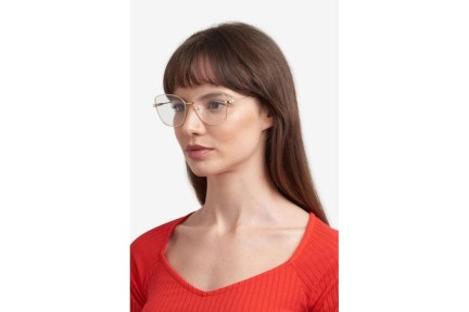 Glasses Polaroid PLDD521/G J5G Quadratisch Gold