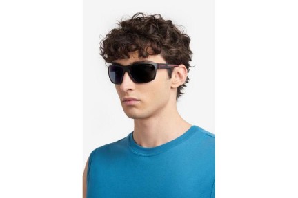 Sunglasses Carrera CARRERA4018/S BLX/Q3 Rechteck Schwarz