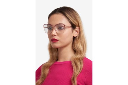 Glasses Carolina Herrera HER0234 S0D Quadratisch Gold