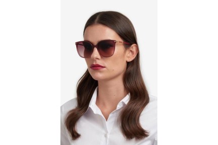 Sunglasses Carolina Herrera HER0229/S 2OO/HA Quadratisch Rot