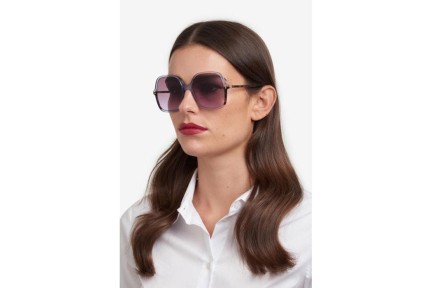 Sunglasses Carolina Herrera HER0244/S MVU/QR Quadratisch Blau