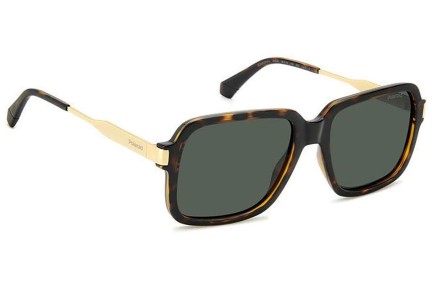 Sunglasses Polaroid PLD6220/S/X 086/UC Polarized Rechteck Havanna