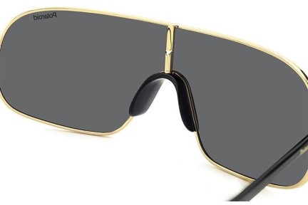 Sonnenbrille Polaroid PLD6222/S J5G/M9 Polarized Monoscheibe | Shield Gold