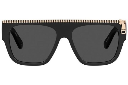 Sunglasses Moschino MOS165/S 807/IR Flat Top Schwarz