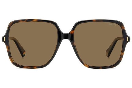 Sonnenbrille Polaroid PLD6219/S 086/SP Polarized Quadratisch Havanna