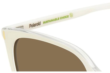 Sonnenbrille Polaroid PLD6218/S VK6/SP Polarized Quadratisch Weiß