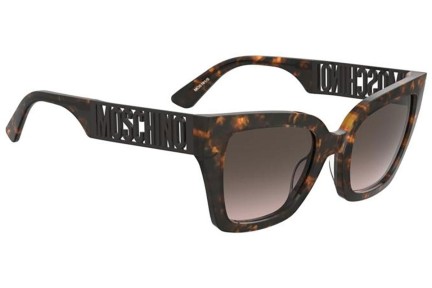 Sonnenbrille Moschino MOS161/S 086/HA Rechteck Havanna