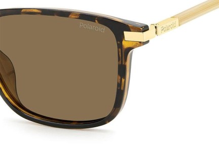 Sunglasses Polaroid PLD4169/G/S/X 086/SP Polarized Rechteck Havanna