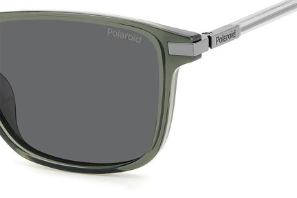 Sonnenbrille Polaroid PLD4169/G/S/X 8YW/M9 Polarized Rechteck Grün