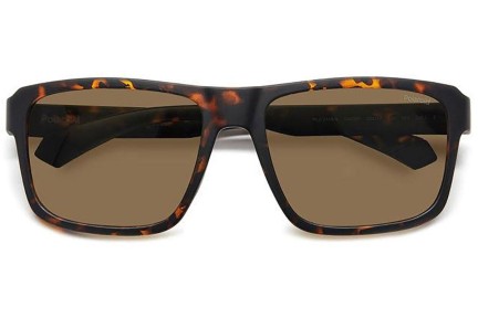 Sonnenbrille Polaroid PLD2158/S HGC/SP Polarized Rechteck Havanna