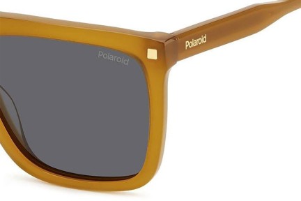 Sunglasses Polaroid PLD4166/S/X 40G/M9 Polarized Flat Top Braun