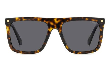 Sunglasses Polaroid PLD4166/S/X 086/M9 Polarized Flat Top Havanna