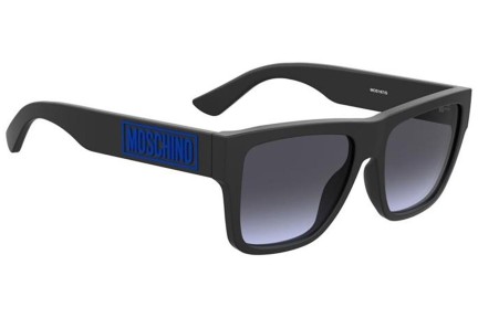 Sonnenbrille Moschino MOS167/S 003/GB Rechteck Schwarz